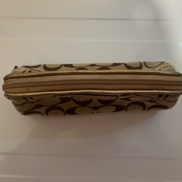 Coach - Small bag/make up pouch - brown/tan - Picture 3 of 4